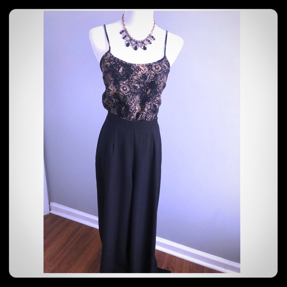 Black Lace tank jumper